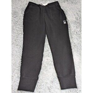 Reebok Sweat Pants Adult Small Black‎ Logo Sweatpants Joggers Gym Track Mens